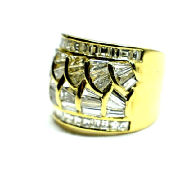 Stunning Natural 18K Diamond Ring, 4.32ct, VS1 FG, GIA Appraised 1991 $7000K 13g - Picture 5 of 8